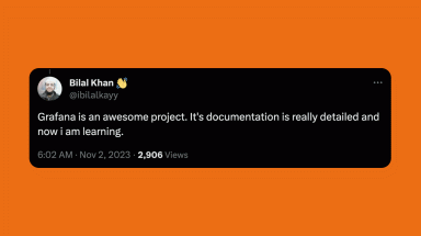 Love for Grafana documentation