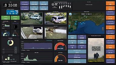 Home dashboard for your kitchen