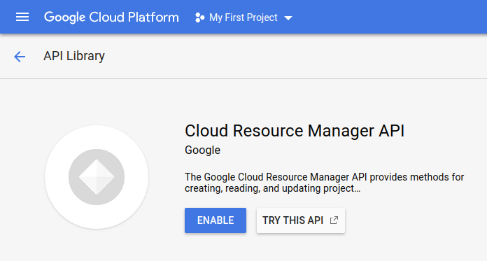 Enable GCP APIs Enable GCP APIs